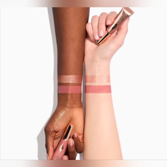 NWT Charlotte Tilbury Pillow Talk Iconic Blush and Glow Kit Mini/Travel Wands - Picture 6 of 15